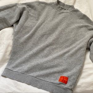 CK grey sweater